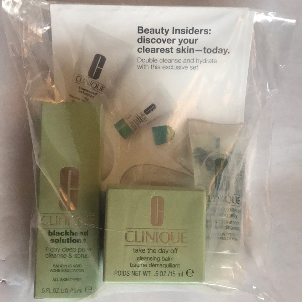 NIB Clinique Mini Discover Clearest Skin Set